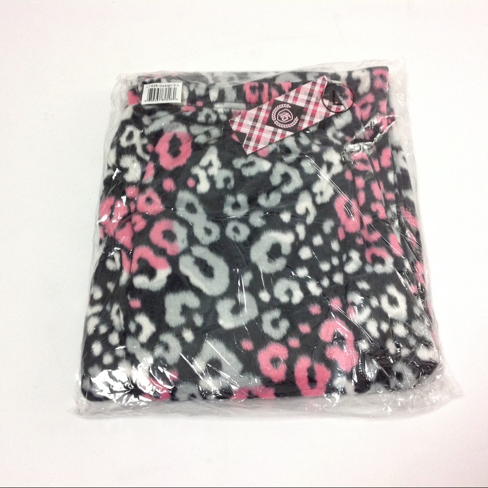 North 15 Women's Fleece Sleep Pants PJ Size L
